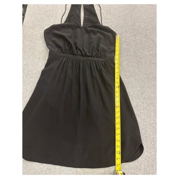 Madewell Black Silk Dress Size 6 - Picture 9 of 11